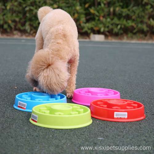 Slow Eating Dog Bowl Pet Slow Feeding Bowl